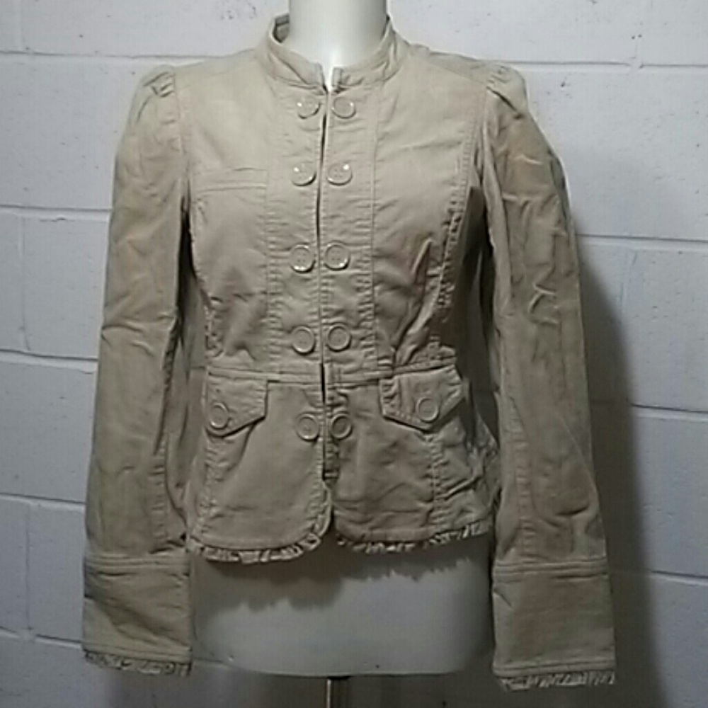 Cindra Anthropologie Sz 2 Corduroy Jacket